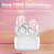 Wireless Earbuds Stereo Sound BT5.2 In Ear Earphone Lightweight Ergonomic Design Noise Canceling Long Endurance
