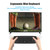 Backlit 2.4G Air Mouse Wireless Keyboard Voice Control 6-Axis Motion Sensing Backlight IR Learning for Smart TV Android TV BOX PC