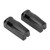Door Single Beam Infrared Beam Alarm Waterproof High Sensitivity Infrared Beam Sensors for Schools Homes Black