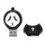 USB Flash Drive Faceless Ghost Cartoon U Disk Drive Storage Device Memory Stick Flash Disk Halloween Gift128GB