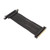PCIE4.0 X16 Graphics Card Extension Cable 90 Degree High Speed Extender Riser Cable Shielded Vertical Mount for RTX4090