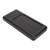 Solar Power Bank Support Power Display Dual Output Ports Portable 20000mAh Solar Phone Charger with Flashlight Black