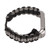 Umbrella Cord Wrist Strap for Xiaomi Mi Band 6/5 NFC Watch Adjustable Replacement WristbandBlack Gray