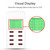 40W 8 Port Fast Smart USB Charger Charging Station w/ LCD for iPhone/iPad/Andoird Cellphone