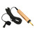 3.5mm Wired Lavalier Microphone 16.4ft Cable Portable Omnidirectional Condenser Clip On Lapel Mic with 6.5mm Adapter