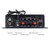 Mini Audio Power Amplifier 2CH 40W+40W for Car Home Use BT Digital Audio Receiver AMP U Disk Digital MP3 Player FM Radio LCD Display Dual Mic Input with Remote Control
