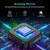 HK1 RBOX K8 Android 13.0 Smart TV Box RK3528 Quad-core UHD 4K Media Player H.265 8K Decoding HDR10+ 2.4G/5G WiFi6 BT5.0 with Remote Control LED Display RGB Light