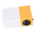 Mini Projector 1080P Full HD Portable LED Projector Home Theater Movie Projector for Kids 100‑240V Yellow White UK Plug