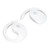Language Translator Earhooks Bluetooth 5.3 Support 144 Languages Online Translation Wireless Translator Earbuds Device for Music and Calling White