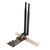 PCIE Ethernet Card Adaptive High Speed 300M PCIE Wireless Ethernet Network Card Adapter for Windows for Linux for OS X
