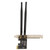 PCIE Ethernet Card Adaptive High Speed 300M PCIE Wireless Ethernet Network Card Adapter for Windows for Linux for OS X