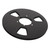 1/4 10 Inch Empty Tape Reel 3 Holes Open Reel Sound Tape Empty Reel Aluminum Reel Tape Reel for Nab Reel Black