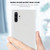 BW-SMBCH NOT10+ Glass Mobile Phone Battery Door Rear Cover Back Cap Parts Accessory for Samsung Note10 plus(White )
