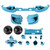 Electroplating Button Replace Left Right ABXY for Xbox One Slim Gamepad ControllerBlue
