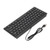 78 Key Ultra Slim Wired Keyboard Ergonomic QWERTY Layout Dual Language USB 2.0 Wired Compact Keyboard with 4.3ft Cable Cangjie Language