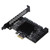 SATA PCI E Card IDE/AHCI Mode ASM Chip 7 Pin Connection Terminals Expansion Cards for Win XP