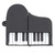 Memory Stick Large Storage Drive Portable PianoShaped U Disk for Computers Laptop Phone(8GB )