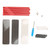 M.2 NVMe Heatsink Aluminium Alloy Silicone Thermal Pad SSD Heat Sink with Screws Screwdriver for Desktop 2280 SSD Red