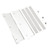 Memory RAM Heat Sink MEO PMOAB G Aluminum Alloy Memory RAM Cooler DDR5 Heatsink for Computer Water Cooling System Silver