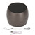 Mini Bluetooth Speaker IP67 Waterproof USB Charging Built in Mic Portable Wireless Speaker for Shower Room Car Dark Gray