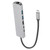 6In1 Docking Station TypeC to High Definition Multimedia Interface /87WPd  RJ45 USB3.1 4K Docking Station Adapter