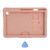 Tablet Cases Soft Light Free Hands Fall Protection Protective Case for Galaxy Tab S6 Lite Flat ComputerPink