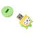 Cartoon Flash Drive PVC USB2.0 Cat Pattern Plug and Play Shockproof U Disk for Phone Laptop Yellow Green 16g