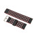 Leather Band Compatible for Realme Watch 2 Replacement 22mm Watch Band Strap Bracelet WristbandsBlack Red