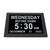 8inch Digital Day Calendar Clock Alarm Reminders Auto Dimming Large Display Elderly Digital Clock 110‑240V US Plug