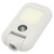 Mini Emergency Flashlight Charger 1000LM Compass COB Small Flashlight Charger for Outdoor Camping Fishing Hiking White