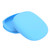 Silicone Bluetooth Headset Cover Dustproof Shockproof Protective Case for IOS Earphone MaxBlue