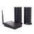 Wireless Guest Paging Queuing System Long Range Paging System with Transmitter and 20 Pagers for Restaurant Hospital Hotel AU Plug