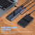 985A 10 Port USB 3.0 Hub USB Splitter Hub USB Docking Station 300MB/S High Speed Transmit with Individual Switches 12V 5A Power Adapter for Laptop PC Smartphone Tablet Keyboard Mouse