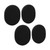 2Pair Headset Ear Cushions Replacement Headphone Ear Cover Pad for Logitech H800Black