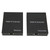 IP Extender 495ft/150m Full HD 1080P At 60Hz IR Control HD Multimedia Interface Loop Out Function Extender 100‑240VUK Plug