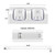 Charger Dock Compatible for Remote Charger Station with LED Indicator Dual Rechargeable Batteries