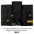 Outdoor TV Cover Waterproof Dustproof TV Protector Remote Control Pocket Bottom Cover for LED LCD Plasma TV