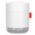 GXZJ623 500ml Snow Mountain Humidifier Quiet Operation Automatic Shut Off Night Light Function 2 Modes Humidifier(White )