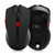 2.4G Wireless Mouse Light Weight Computer Accessory 6 Key Black for Laptop Business Office