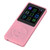 MP3 Player Voice Record Video Playback Bluetooth Function Music Player with TFT 1.82in Screen Pink 8G