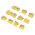 10Pcs Custom Keycaps PBT Dye Sublimation Vibrant Color Puppy Style Wear Resistant Fadeless Durable Keyboard Keycaps