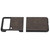 Business Real Leather Texture Protective Folding Phone Cases for Samsung Galaxy Z Flip 3Military Green