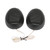 2 Pcs Car Tweeters 98dB 1000W Dome Interior Stereo Audio Loudspeaker for Sound System Black