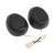 2 Pcs Car Tweeters 98dB 1000W Dome Interior Stereo Audio Loudspeaker for Sound System Black