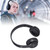 Bluetooth Headphone Wireless Stereo Plug in Card Foldable Over Ear Headphone for Gaming Black