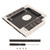 2.5in Hard Drive Caddy 9.5mm 2nd SDD HDD Caddy Tray Universal Adapter for Laptop CD DVD ROM Optical Bay  (Not Inclube Hard Disk)