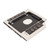 2.5in Hard Drive Caddy 9.5mm 2nd SDD HDD Caddy Tray Universal Adapter for Laptop CD DVD ROM Optical Bay  (Not Inclube Hard Disk)