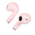 Language Translator Earbuds Multifunction HD Noise Reduction Bluetooth 5.1 144 Kinds Languages Real Time Translation Headphone Pink