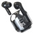 Wireless Earbuds Stylish Transparent Multifunction Noise Cancelling HiFi Stereo Touch Control Bluetooth Earphones Black