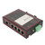 Industrial Ethernet Switch 5 Ports 100Mbps DIN Guide Rail IP40 Protection Unmanaged Network Switch for Monitor Industry